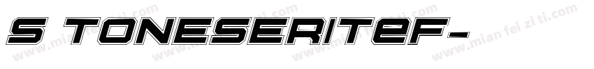 S toneSeritEF字体转换